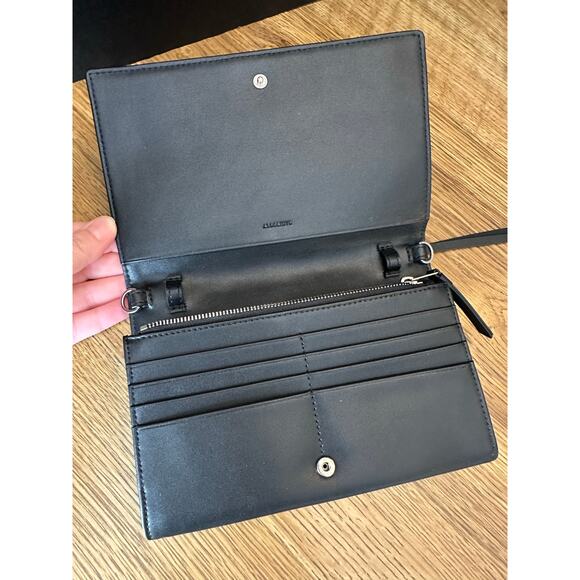 ALLSAINTS Fetch Snake Print Leather Bag Chain
Crossbody (READ) - Picture 2 of 9